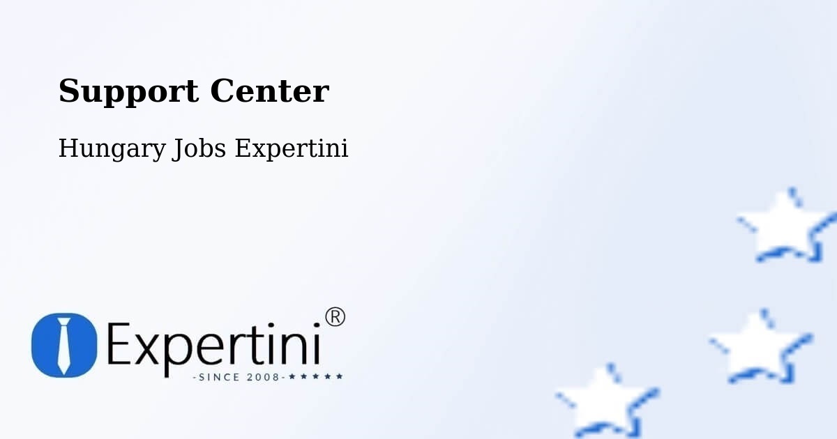 Support Services – Érd - Hungary Jobs Expertini